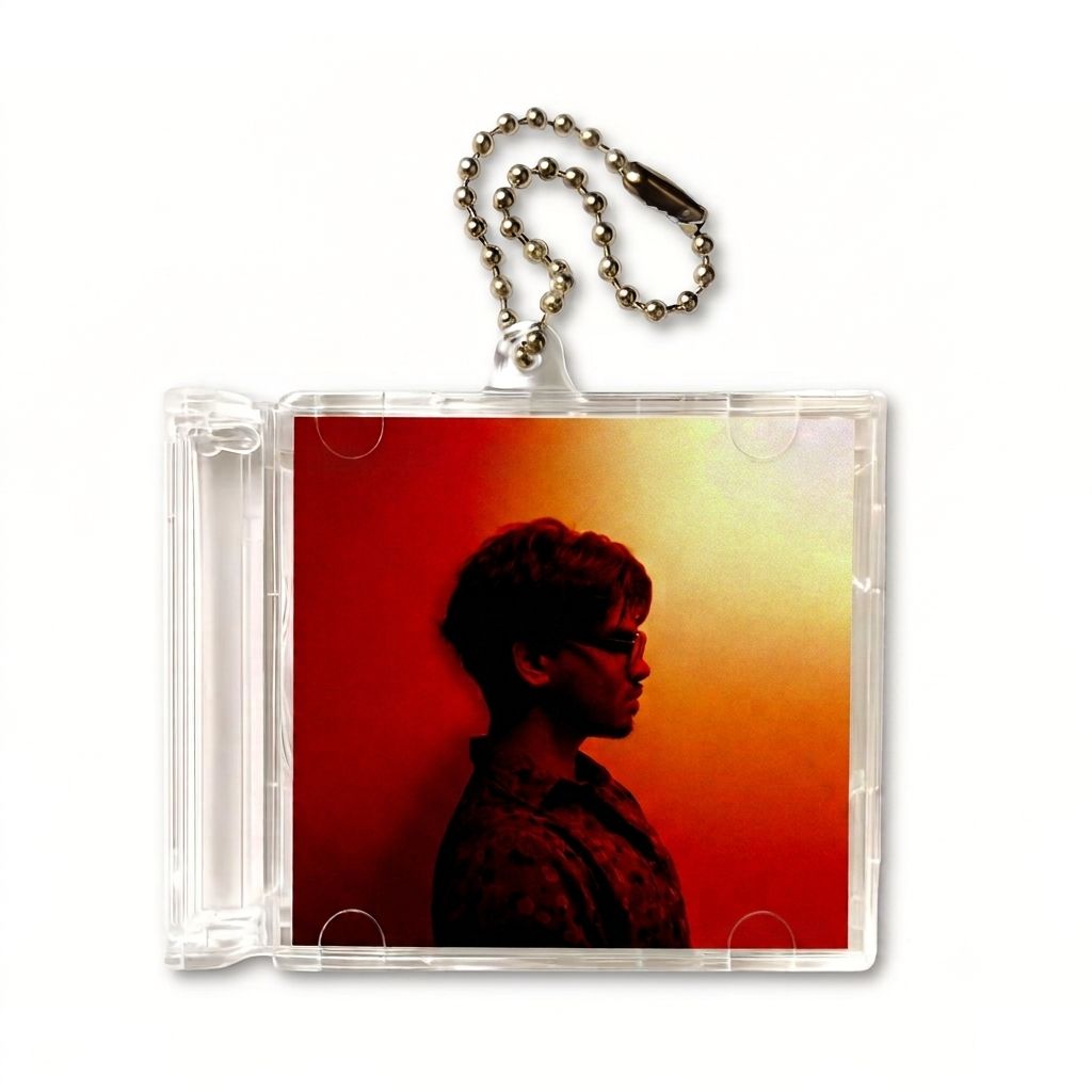 Oliver Kim NFC Enabled Mini CD Keychain